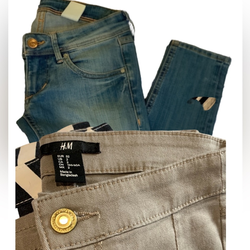 2 pants ! one shipping